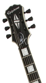 EPIPHONE LTD MATT HEAFY SIGNATURE LES PAUL CUSTOM EBONY электрогитара, цвет чёрный - фото 60536
