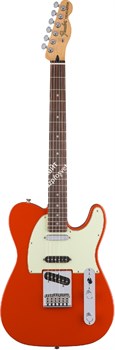 FENDER DLX NASHVILLE TELE PF FRD электрогитара Deluxe Nashville Tele, цвет фиеста рэд, накладка грифа Пао Ферро - фото 60603