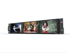 Мониторная сборка 3 x 5.6” LCD (1280?800) 2RU Multi-Channel Rack Monitor (3G/HD/SD-SDI, HDMI, Composite) - фото 61489
