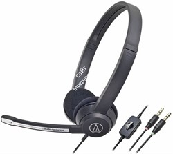 Гарнитура-стереонаушники с микрофоном AUDIO-TECHNICA ATH-330COM - фото 62250