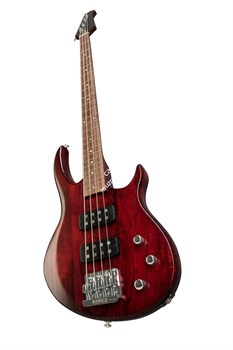 GIBSON 2019 EB Bass 4 String Wine Red Satin бас-гитара, цвет красный в комплекте чехол - фото 62674