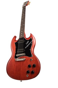 GIBSON 2019 SG Standard Tribute Vintage Cherry Satin электрогитара, цвет вишневый в комплекте кейс - фото 62762