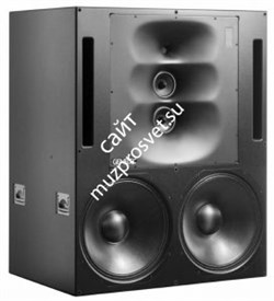 Genelec 1236AP-HR активный 3-полосный монитор дальнего поля, 2хНЧ 18" 1000Вт, 2хСЧ 5" 800Вт, ВЧ 1" 400Вт. Внешний усилитель. Опциональная настройка GLM калибратором. Вход: аналог. XLR, вх/вых цифр. XLR (AES/EBU), 2xRJ45 для работы с GLM системой. Горизонт - фото 63067