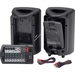 YAMAHA STAGEPAS 400BT - звукоусилительный комплект два сателита + активный микшер 2 х 200 Вт - фото 63163