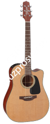 TAKAMINE PRO SERIES 1 P1DC электроакустическая гитара типа DREADNOGHT CUTAWAY с кейсом, цвет натуральный - фото 63354