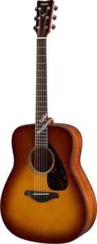 YAMAHA FG800SB акустическая гитара, цвет SAND BURST - фото 63381