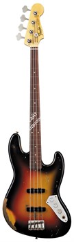 FENDER JACO PASTORIUS JAZZ BASS®, Rosewood Fingerboard, 3-Color Sunburst бас-гитара 4 стр. цвет - 3 цветный санберст - фото 63417