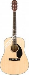 FENDER CD-60S NAT акустическая гитара, топ - массив ели, цвет натуральный - фото 63653