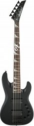JACKSON X Series Signature David Ellefson Concert™ Bass CBX V, Dark Rosewood Fingerboard, Satin Black Бас-гитара, серия Artist - фото 63694