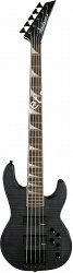 JACKSON X Series Concert™ Bass CBXNT V, Rosewood Fingerboard, Transparent Black Бас-гитара, серия X - Concert™ Bass - фото 63708