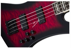 JACKSON JS3 KELLY BIRD - TR RD Бас-гитара, серия JS3 - Kelly™ цвет черно-красный - фото 63715