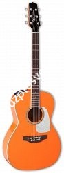 TAKAMINE CP3NY OR электроакустическая гитара типа New Yorker с кейсом, цвет - оранжевый, покрытие - глянцевое, верхняя дека - ма - фото 63783
