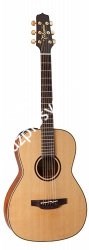 TAKAMINE CP3NYK электроакустическая гитара типа New Yorker с кейсом, цвет натуральный, верхняя дека - массив кедра, нижняя дека - фото 63785