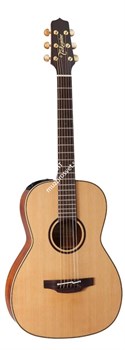 TAKAMINE CP3NYK электроакустическая гитара типа New Yorker с кейсом, цвет натуральный, верхняя дека - массив кедра, нижняя дека - фото 63786