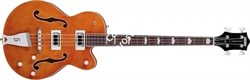 Gretsch G5440LSB Electromatic Hollow Body 34' Long Scale Bass, RW F-board, Orange Бас-гитара полуакустическая, цв. оранжевый - фото 63793