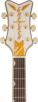Gretsch G5022CWFE Rancher™ Falcon, Jumbo, Electric, Fishman® Pickup System, White Электроакустическая гитара, цвет белый - фото 63814