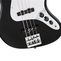FENDER Geddy Lee Jazz Bass, Maple Fingerboard, Black Бас-гитара - фото 63882