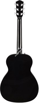 FENDER CT-60S BLK Акустическая гитара с уменьшенной мензурой (тревел), топ массив ели, цвет черный - фото 64027