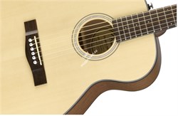 FENDER CT-60S NAT Акустическая гитара с уменьшенной мензурой (тревел), топ массив ели, цвет натуральный - фото 64035