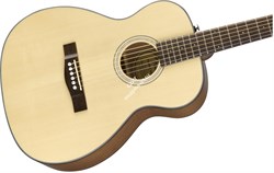 FENDER CT-60S NAT Акустическая гитара с уменьшенной мензурой (тревел), топ массив ели, цвет натуральный - фото 64036