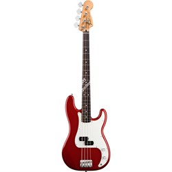 FENDER AM PRO P BASS Rosewood Fingerboard Candy Apple Red бас-гитара Precision Bass, цвет красный металлик, нак - фото 64167
