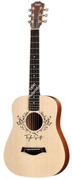 TAYLOR TS-BTe Taylor Swift, Baby Taylor, гитара электроакустическая, форма корпуса трэвл, мягкий чехол - фото 64354