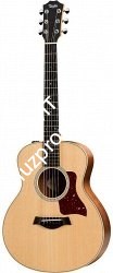 TAYLOR GS MINI-e Walnut GS Mini, гитара электроакустическая, форма корпуса парлор, жесткий чехол - фото 64368