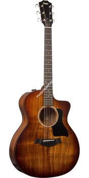TAYLOR 224ce-K DLX 200 Series Deluxe, гитара электроакустическая, форма корпуса Grand Auditorium, кейс - фото 64417