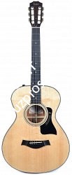 TAYLOR 312e 12-Fret 300 Series, гитара электроакустическая, форма корпуса Grand Concert, кейс - фото 64424