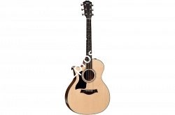 TAYLOR 314ce LH 300 Series, LH гитара электроакустическая левосторонняя форма корпуса Grand Auditorium, кейс - фото 64456