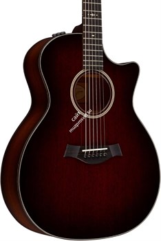 TAYLOR 524ce 500 Series, гитара электроакустическая, форма корпуса Grand Auditorium, кейс - фото 64573