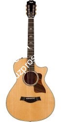 TAYLOR 612ce 12-Fret 600 Series, гитара электроакустическая, форма корпуса Grand Concert, кейс - фото 64588