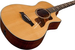 TAYLOR 612ce 12-Fret 600 Series, гитара электроакустическая, форма корпуса Grand Concert, кейс - фото 64591