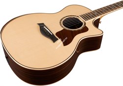 TAYLOR 814ce DLX 800 Series DLX, гитара электроакустическая, форма корпуса Grand Auditorium, кейс - фото 64690
