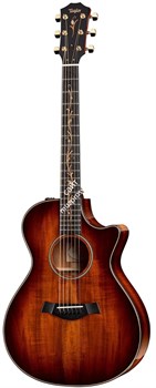 TAYLOR K22ce Koa Series, гитара электроакустическая, форма корпуса Grand Concert, кейс - фото 64724