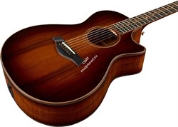 TAYLOR K22ce Koa Series, гитара электроакустическая, форма корпуса Grand Concert, кейс - фото 64725