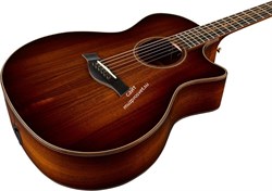 TAYLOR K24ce Koa Series, гитара электроакустическая, форма корпуса Grand Auditorium, кейс - фото 64733