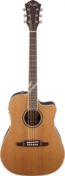 FENDER F1030SCE DREADNOUGHT NATURAL электроакустическая гитара, цвет натуральный - фото 64867