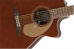 Fender Newporter Player RSC Электроакустическая гитара, цвет темно-красный - фото 65049