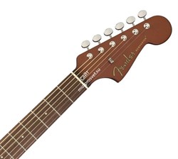 Fender Newporter Player RSC Электроакустическая гитара, цвет темно-красный - фото 65051