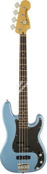 FENDER SQUIER VINTAGE MODIFIED P BASS PJ LPB бас-гитара, цвет синий - фото 65138