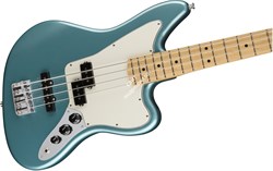 FENDER PLAYER JAGUAR BASS MN TPL Бас-гитара, цвет синий - фото 65199