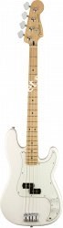 FENDER PLAYER P BASS MN PWT Бас-гитара, цвет белый - фото 65218
