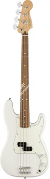 FENDER PLAYER P BASS PF PWT Бас-гитара, цвет белый - фото 65233