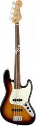 FENDER PLAYER JAZZ BASS FL PF 3TS Бас-гитара безладовая, цвет санберст - фото 65351