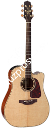 TAKAMINE PRO SERIES 4 P4DC электроакустическая гитара типа DREADNOUGHT CUTAWAY с кейсом, цвет натуральный - фото 65439