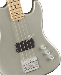 FENDER FLEA BASS II MN MATTE SLVR Бас-гитара, именная модель Фли (RHCP), цвет серебристый - фото 65475