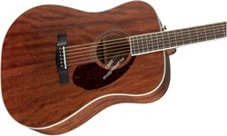 Fender PM-1 Dreadnought All Mahogany with Case Natural OV акустическая гитара - фото 65543