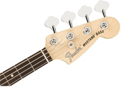 FENDER AMERICAN PERFORMER MUSTANG BASS®, RW, AUBERGINE 4-струнная бас-гитара, цвет темно-красный, в комплекте чехол - фото 65715