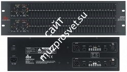 DBX 2231 2-канальный 1/3 октавный 31 полосный графический эквалайзер, система шумоподавления Type III™ - фото 65793